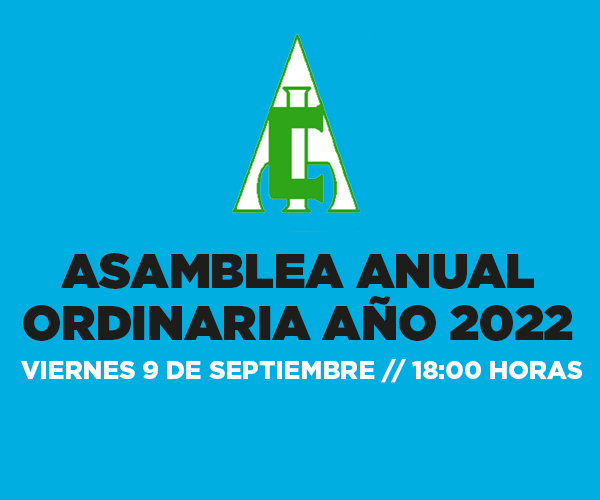 CONVOCATORIA ASAMBLEA ANUAL ORDINARIA AÑO 2022 – 09-09-2022